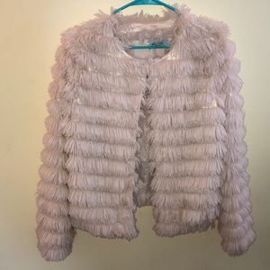 She + Sky Fringe Jacket